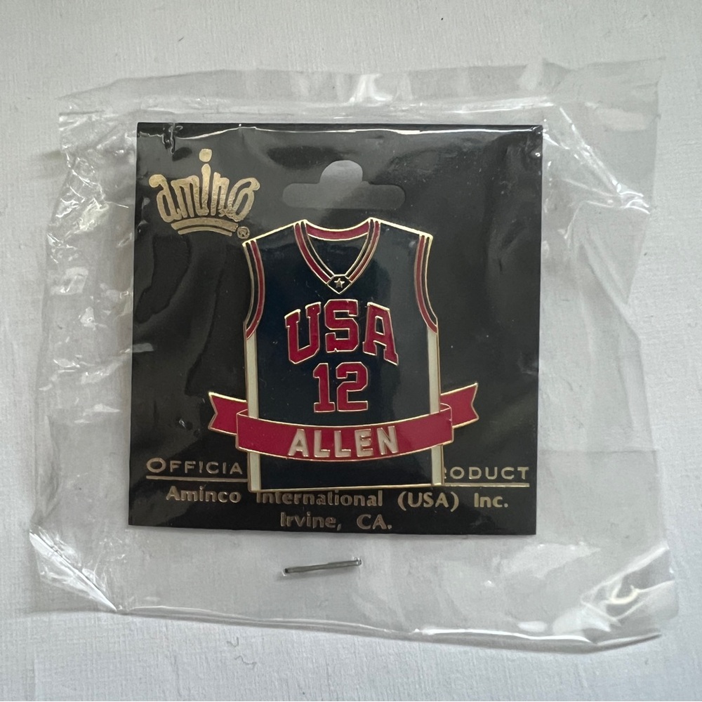 Aminco Ray Allen Team USA Pin